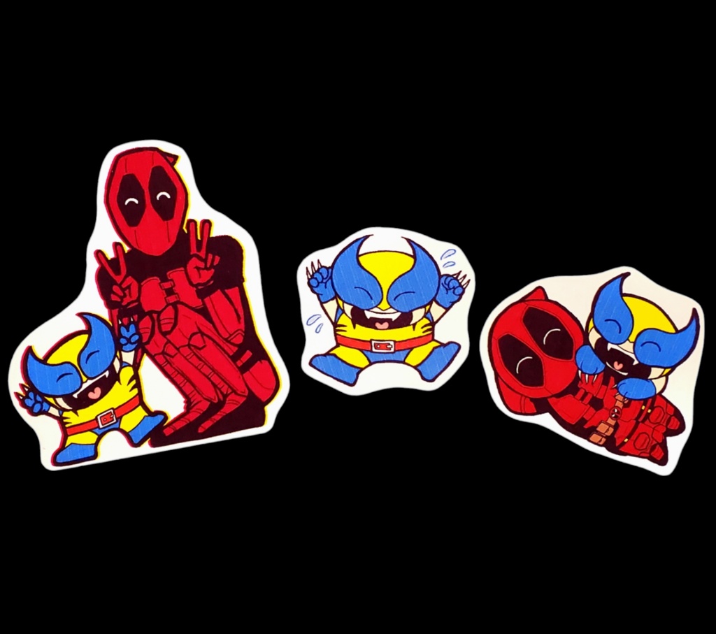 ちいこウルヴィステッカー