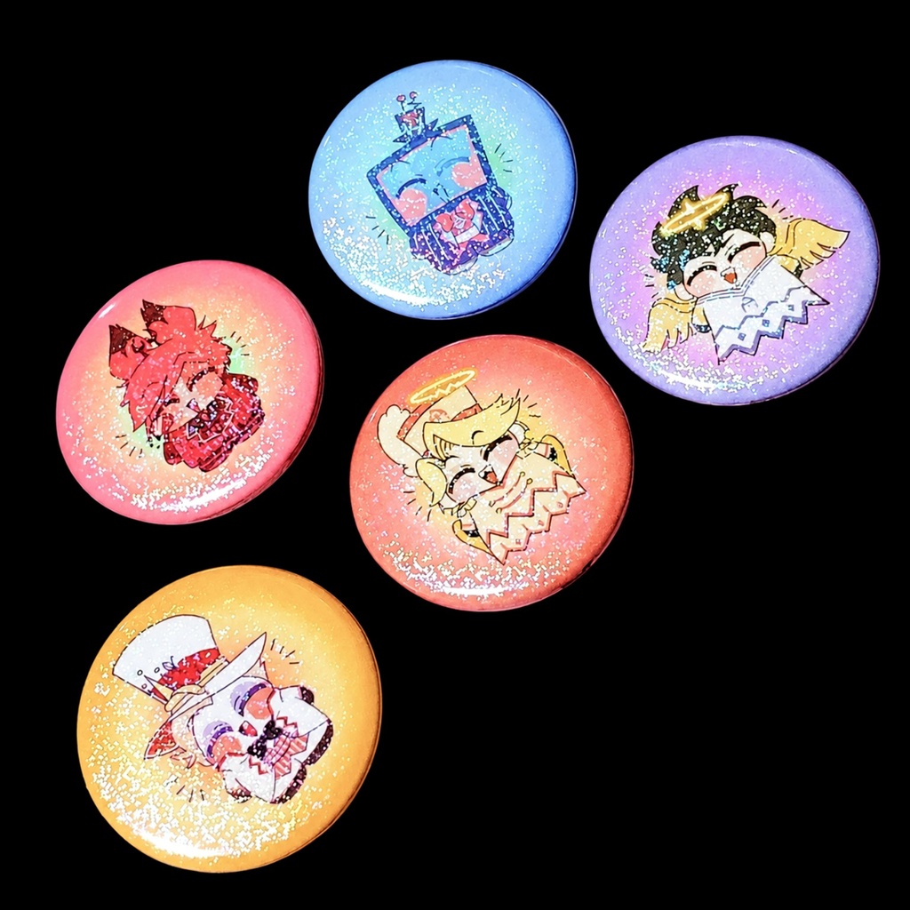 ちびちゃんズ にこにこ缶バッジ