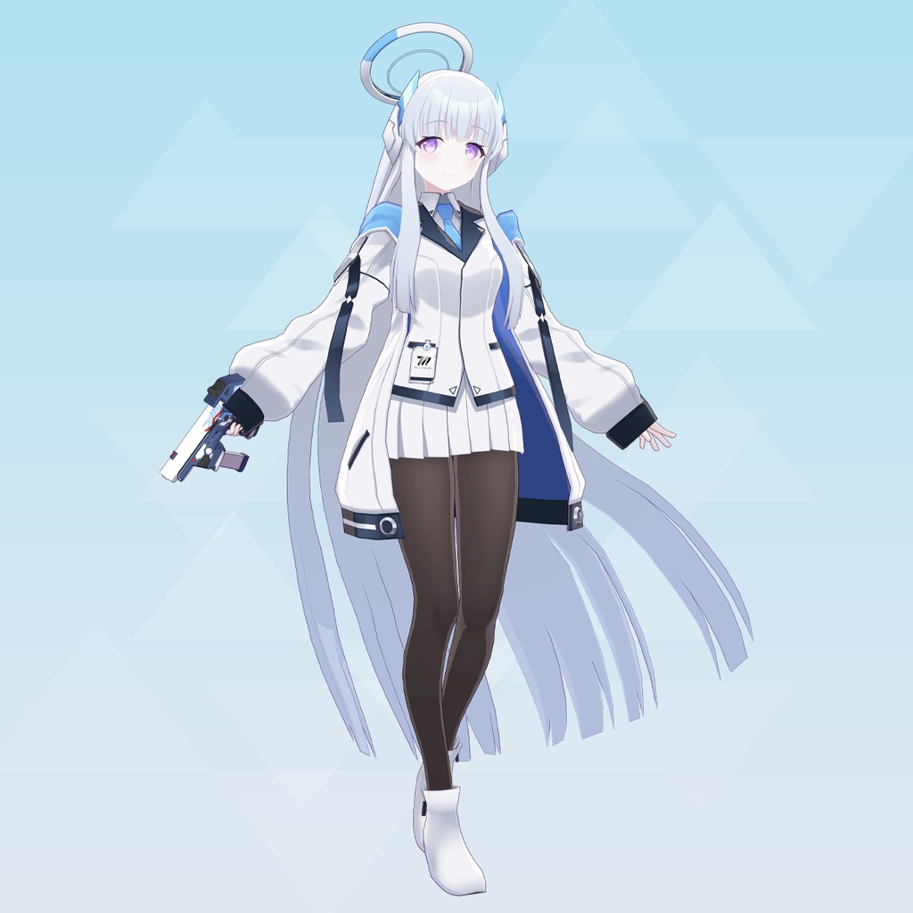 【3Dモデル】生塩ノア【+チア衣装モデル】