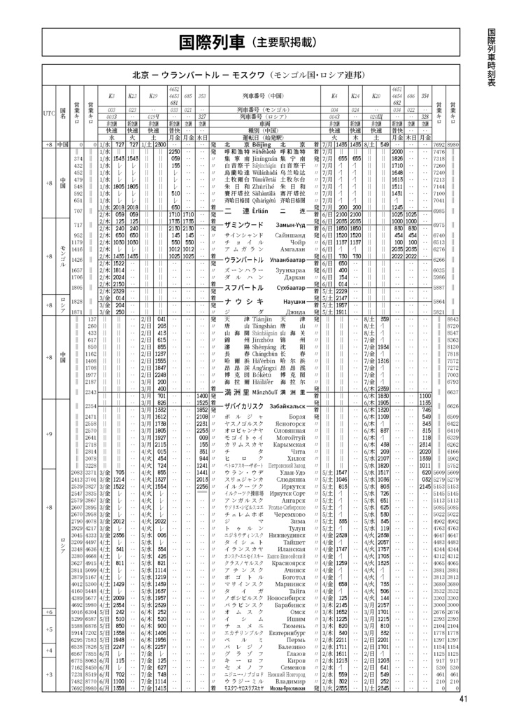 中国鉄道時刻表 2026春夏 vol.17【紙書籍版】纸质书籍版本