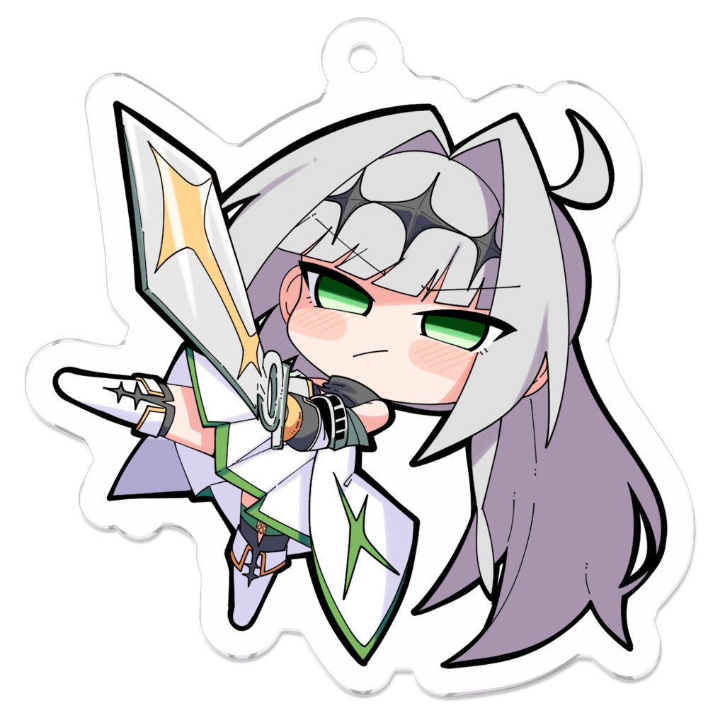 クロワちゃんアクキー