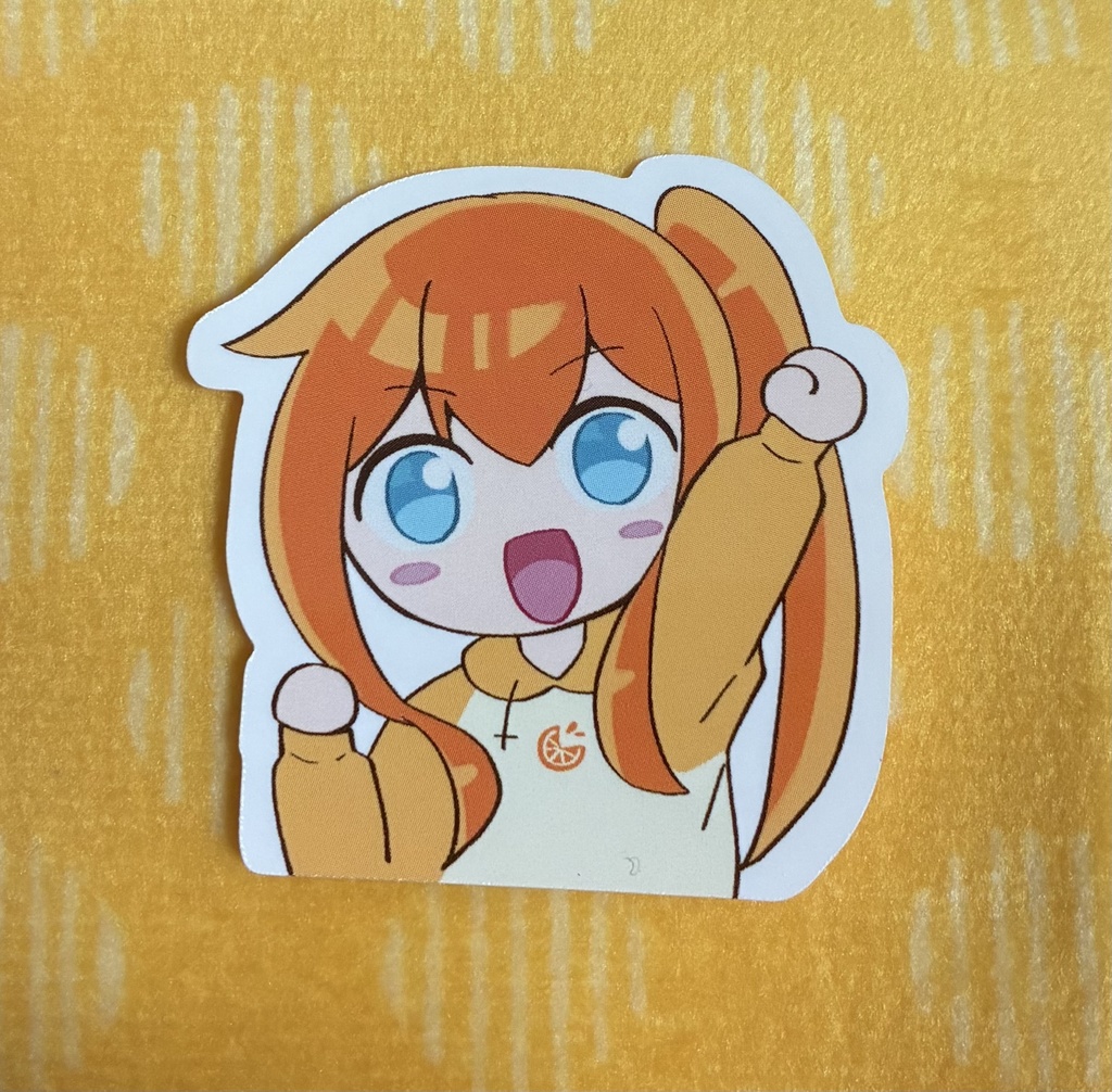 あけみちゃんステッカー