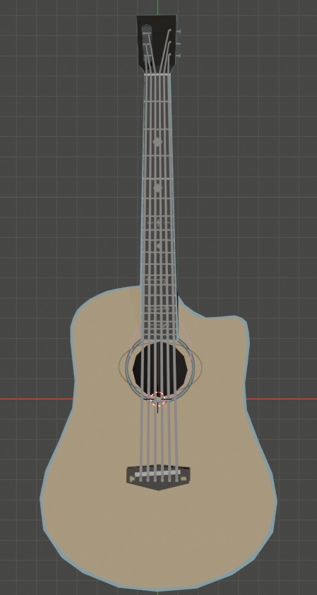 無料版あり ギター 3dモデル アコギ