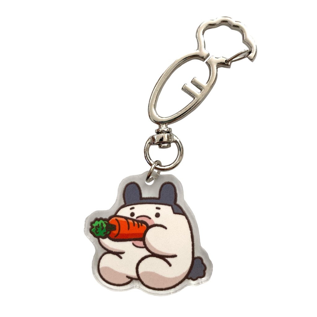うさちゅのアクリルキーホルダー