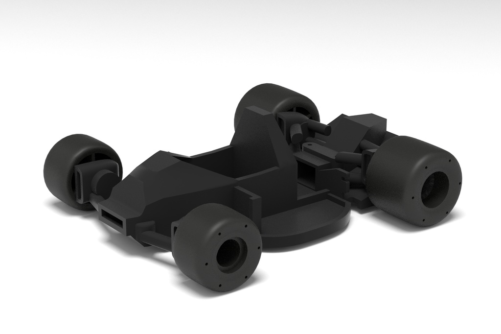 F91 Dummy Chassis & Display Tires Set