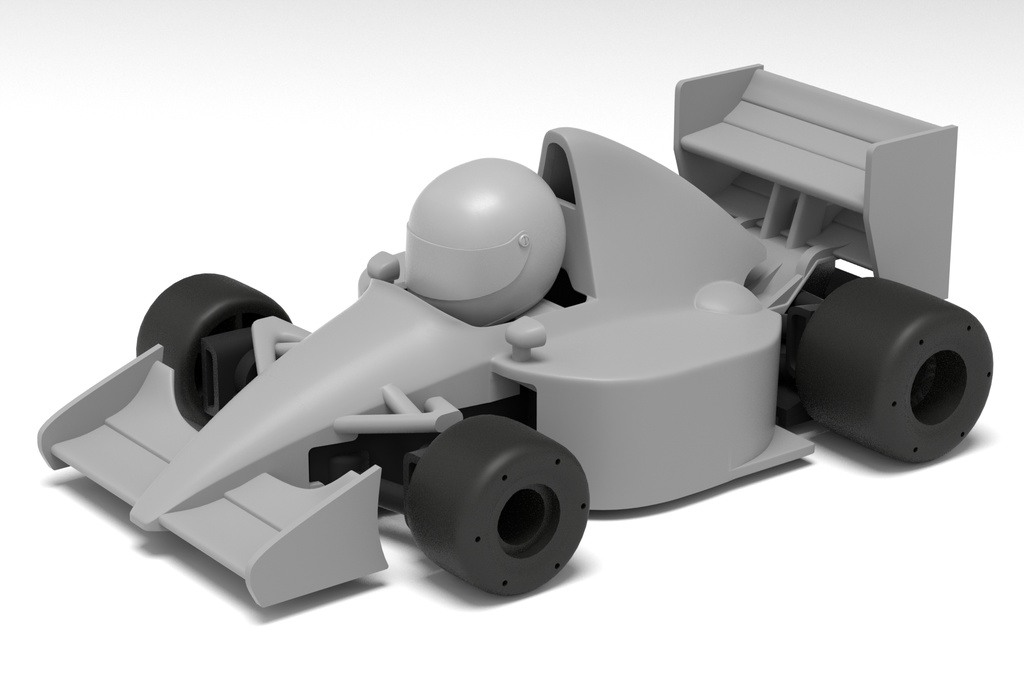 F91 Dummy Chassis & Display Tires Set