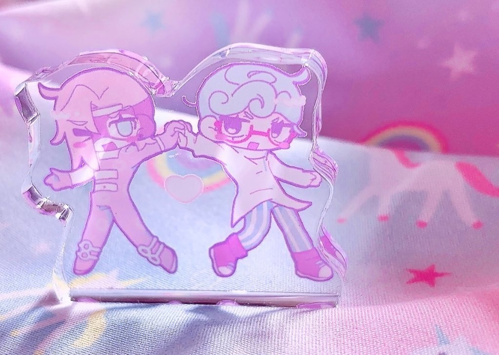 うんめ〜きょうどうたい♡アクリルブロック