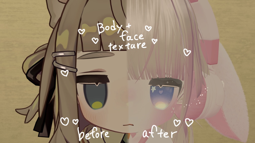 ❥　kipfel body＋face texture　❥