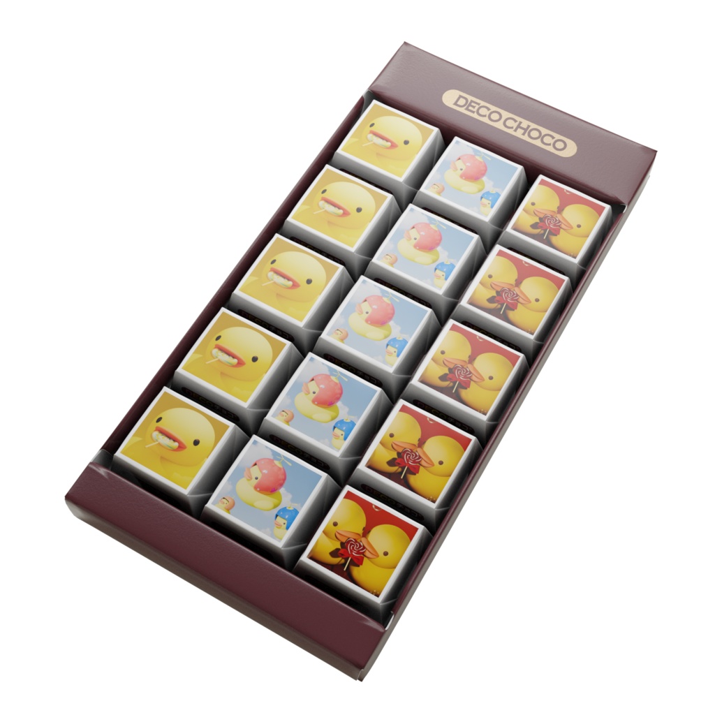アヒルのチョコレート特急