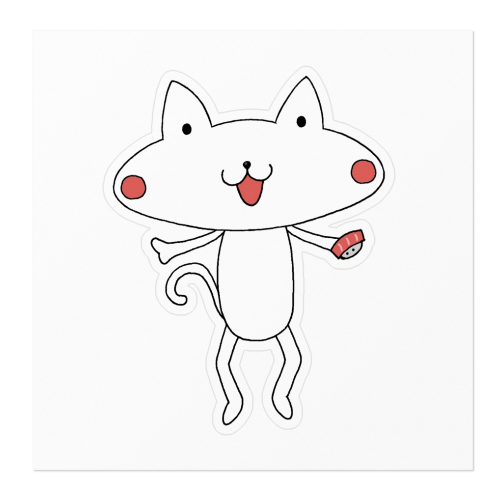 ステッカー【Tねこちゃん】各種