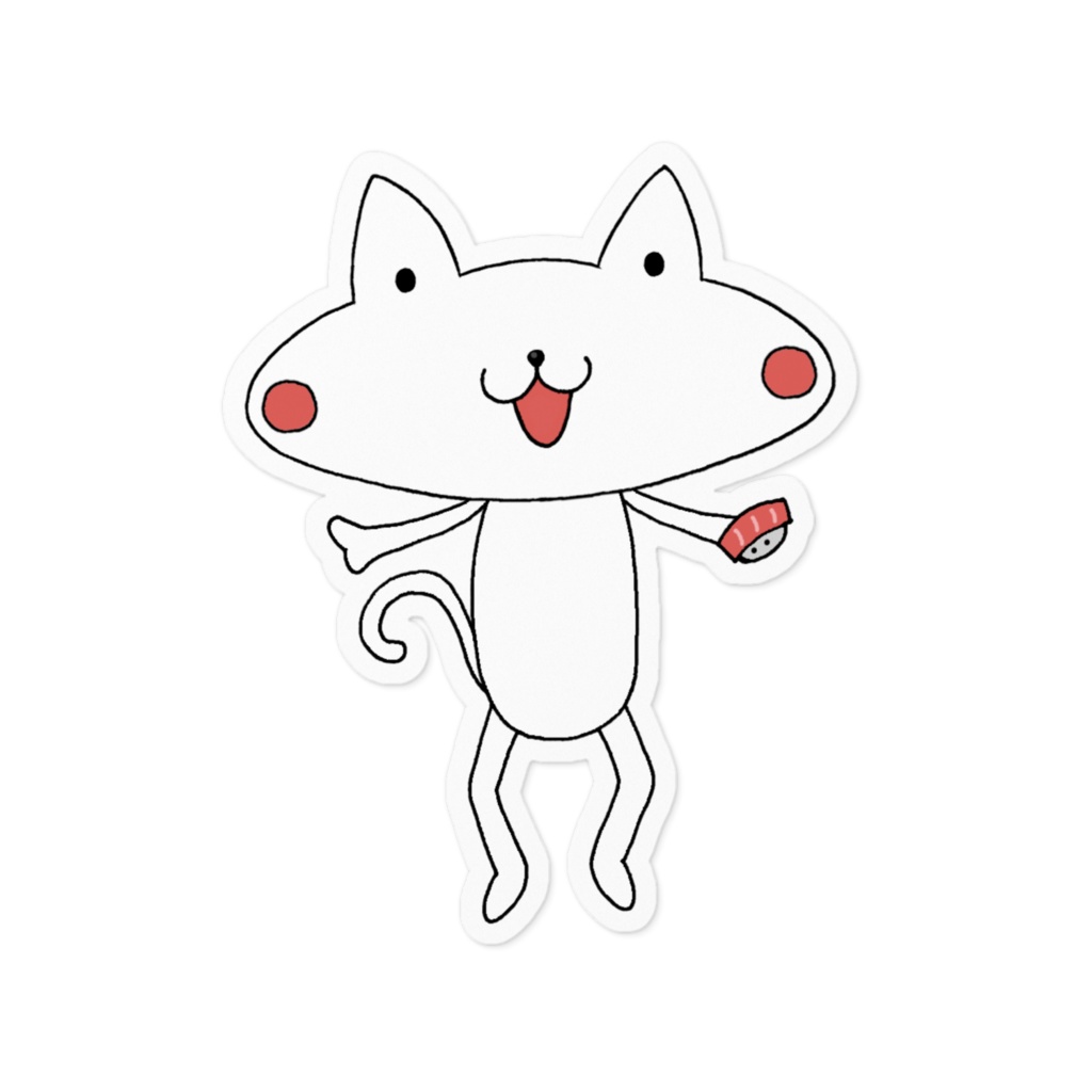 ステッカー【Tねこちゃん】各種