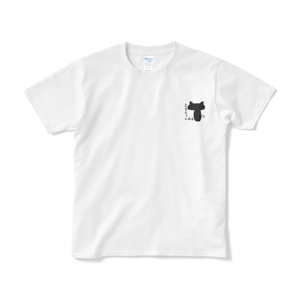 Tシャツ(白)【Tねこちゃんサーフィンver】