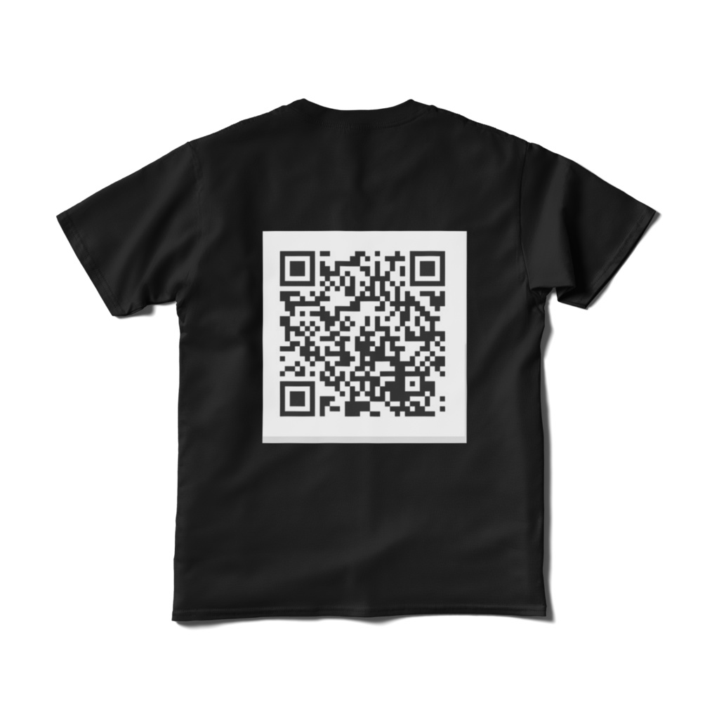 Tシャツ(黒)【Tねこちゃん宣伝ver】