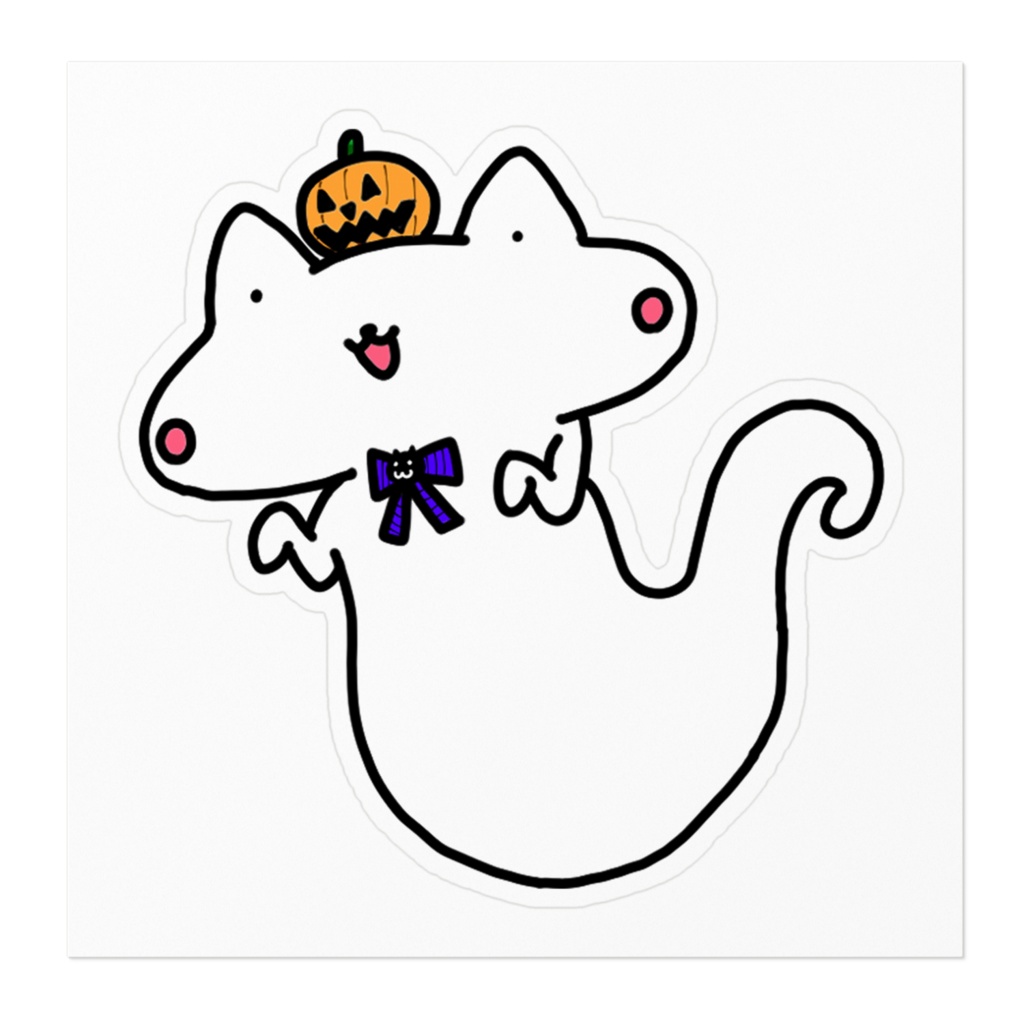 ステッカー【Tねこちゃんハロウィーンver.】