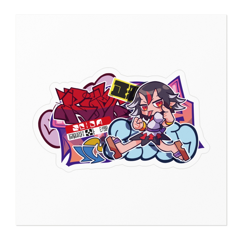 正邪グラフィティステッカー