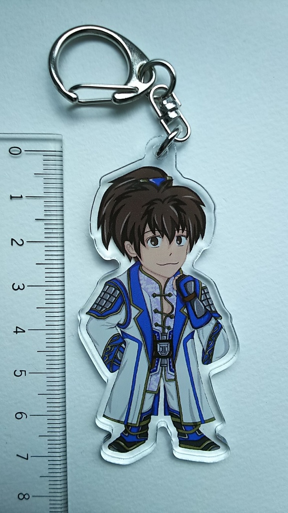 真・三國無双 周瑜 アクリルキーホルダー】三國無双 KTカフェ