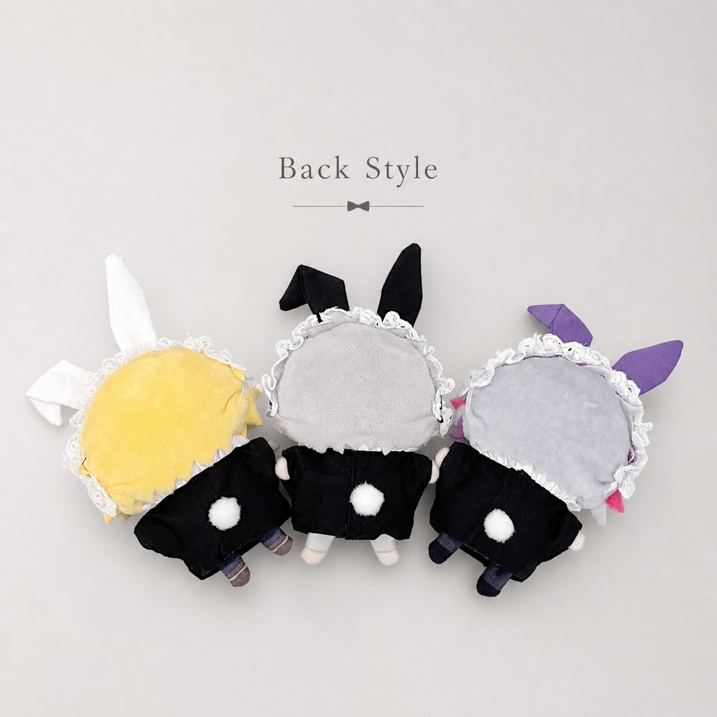 【にじぱぺっと】バニー スーツ&ヘッドドレスセット