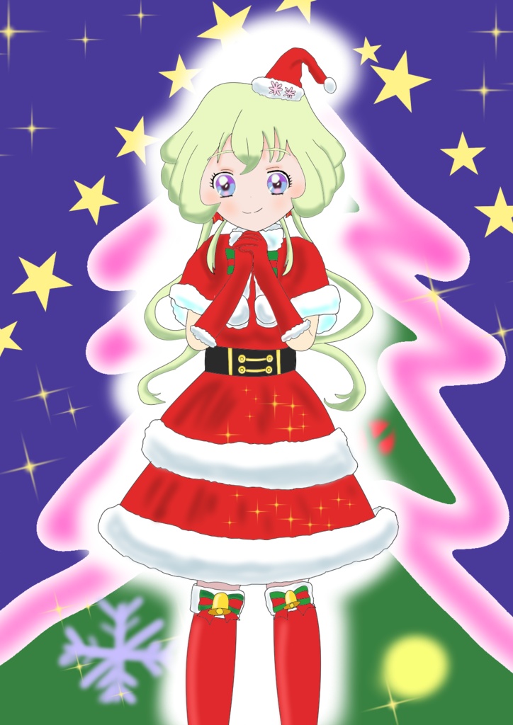 アイカツ!シリーズ 2024バースデー&クリスマス「ノエルドリーマー ～双葉アリア～」ポスター