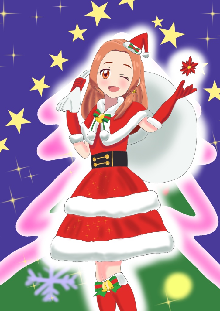 アイカツ!シリーズ 2024バースデー&クリスマス「ノエルドリーマー ～音城ノエル～」ポスター