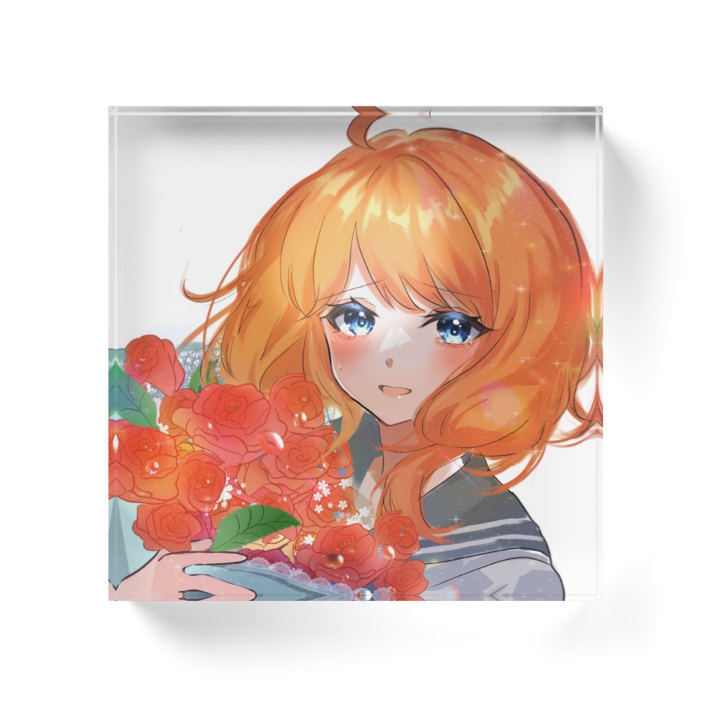 【アクリルブロック】1周年記念イラスト