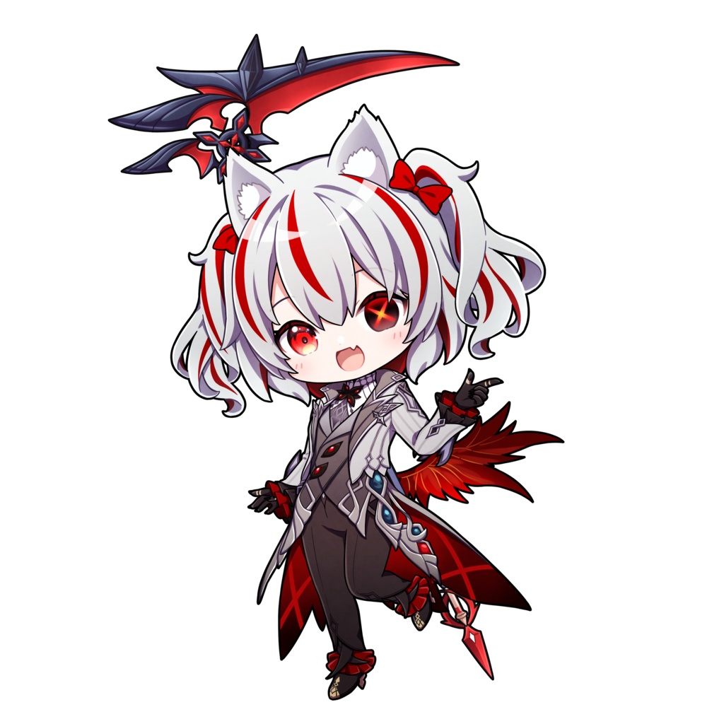 アカツッキーノオリジナルアクリルキーホルダー🍎