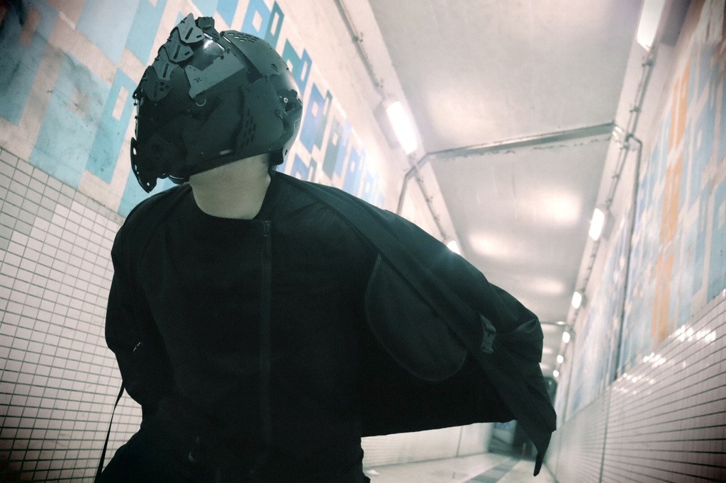 3Re製試作機械頭外骨格『鷹』