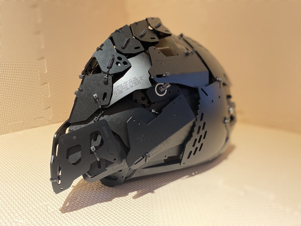 3Re製試作機械頭外骨格『鷹』