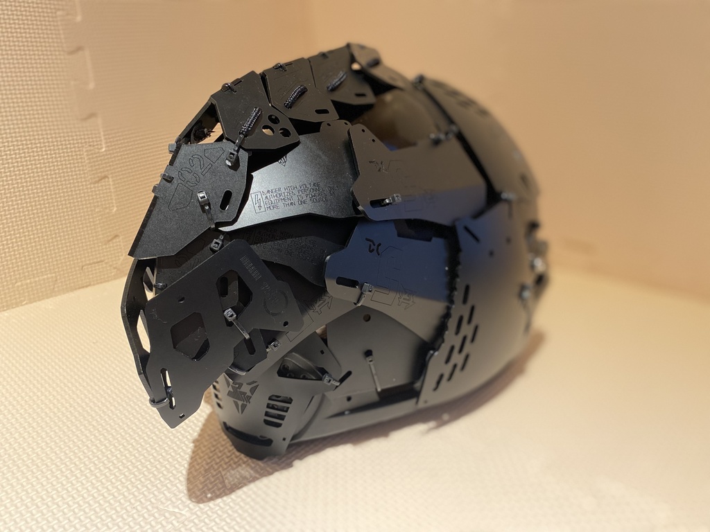 3Re製試作機械頭外骨格『鷹』