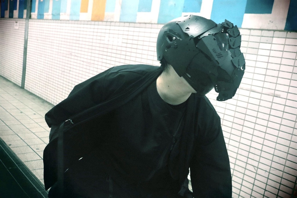 3Re製試作機械頭外骨格『鷹』