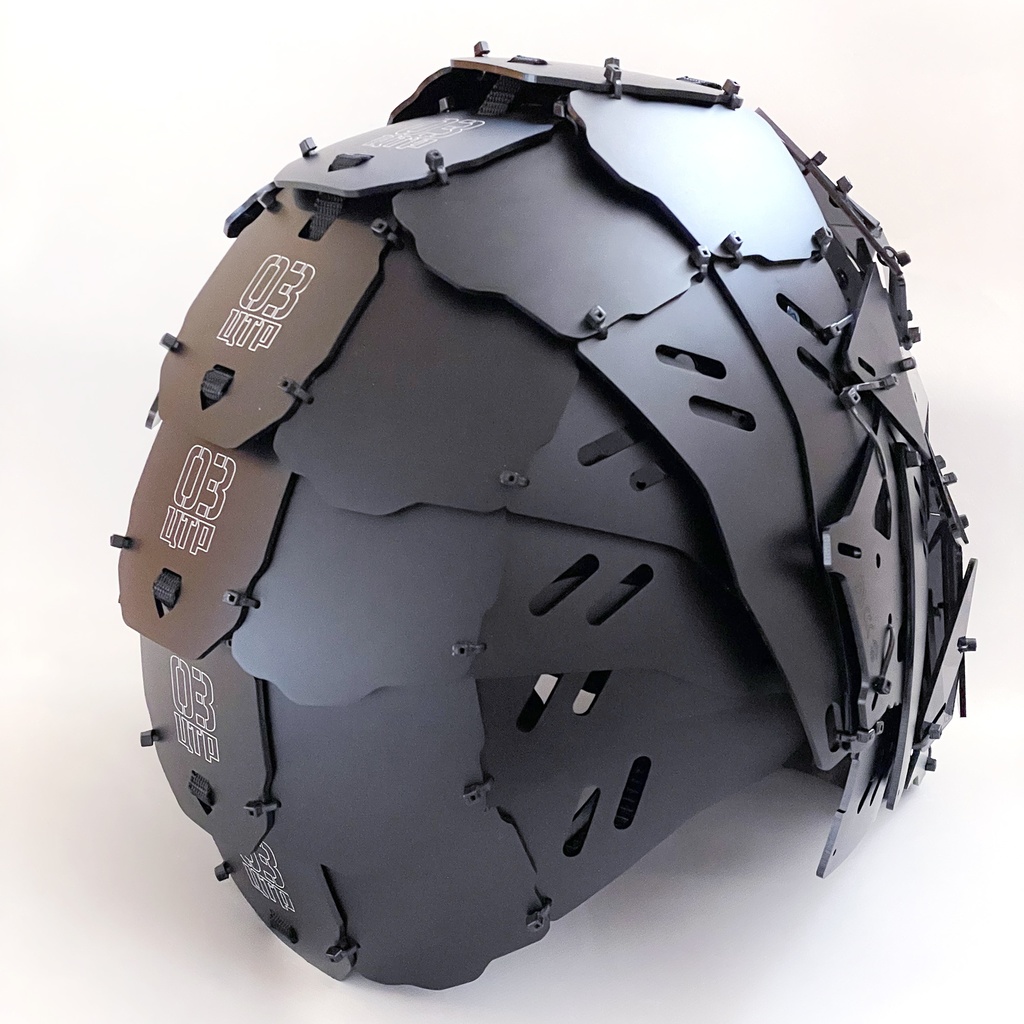 丙烯型機械頭『硝子』