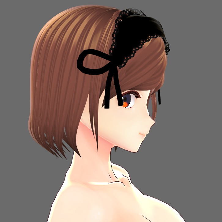 VroidStudio Maid Headband / メイドカチューシャ