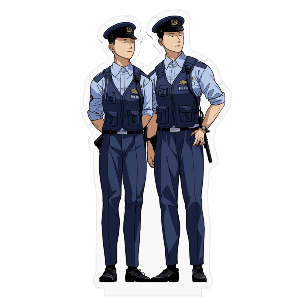 巡査と巡査長アクリルフィギュア