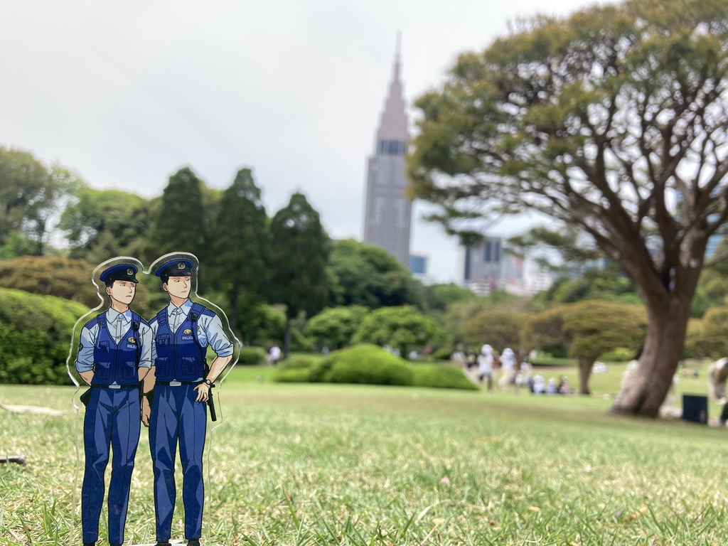巡査と巡査長アクリルフィギュア