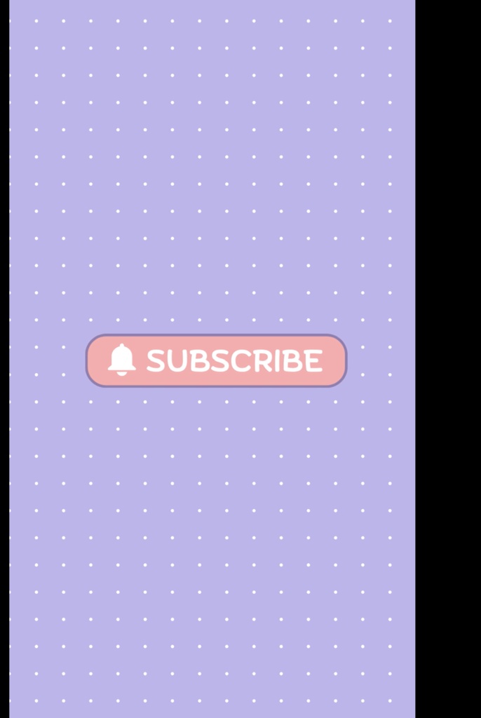YouTube Shorts・TikTokに最適！ポップで可愛い「SUBSCRIBE」ボタン素材