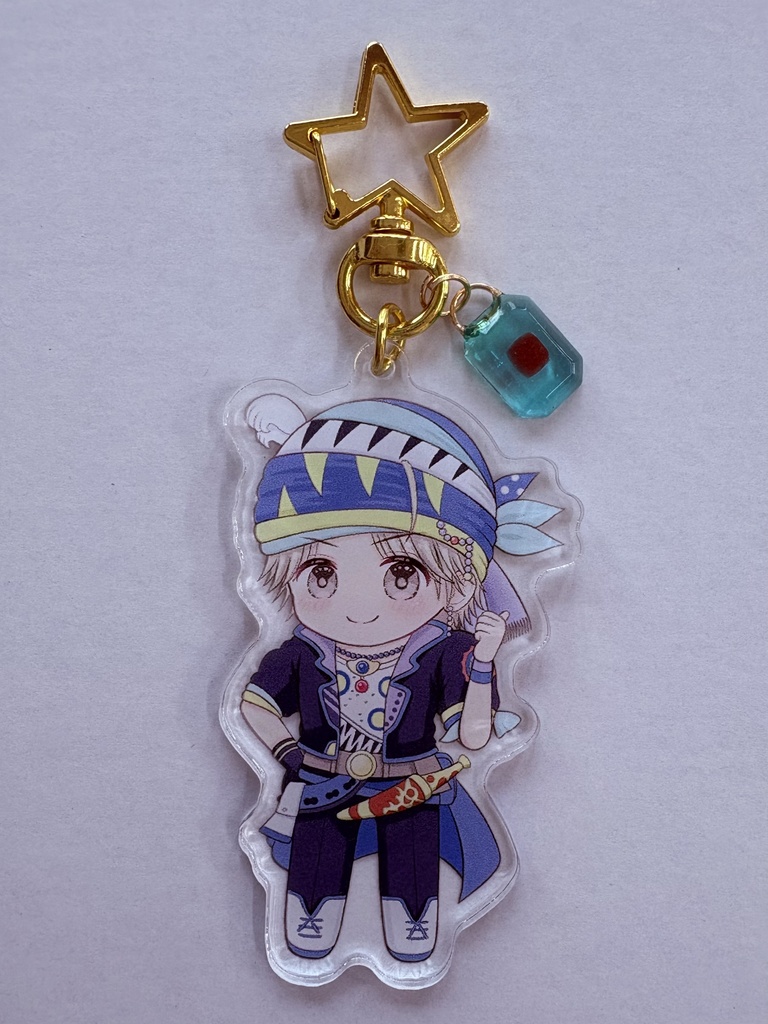 ff6 ロック アクリルキーホルダー