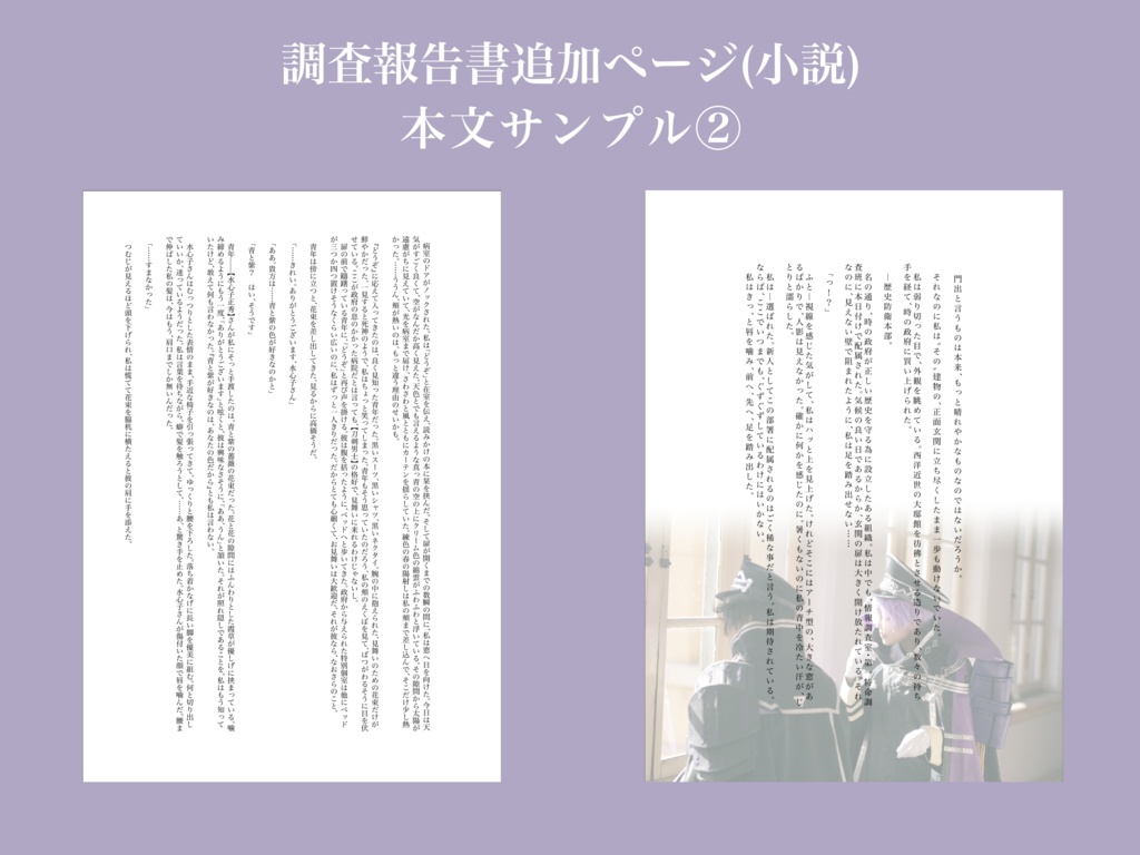 情報調査室所属 調査官 水心子正秀に関する報告書(追加)