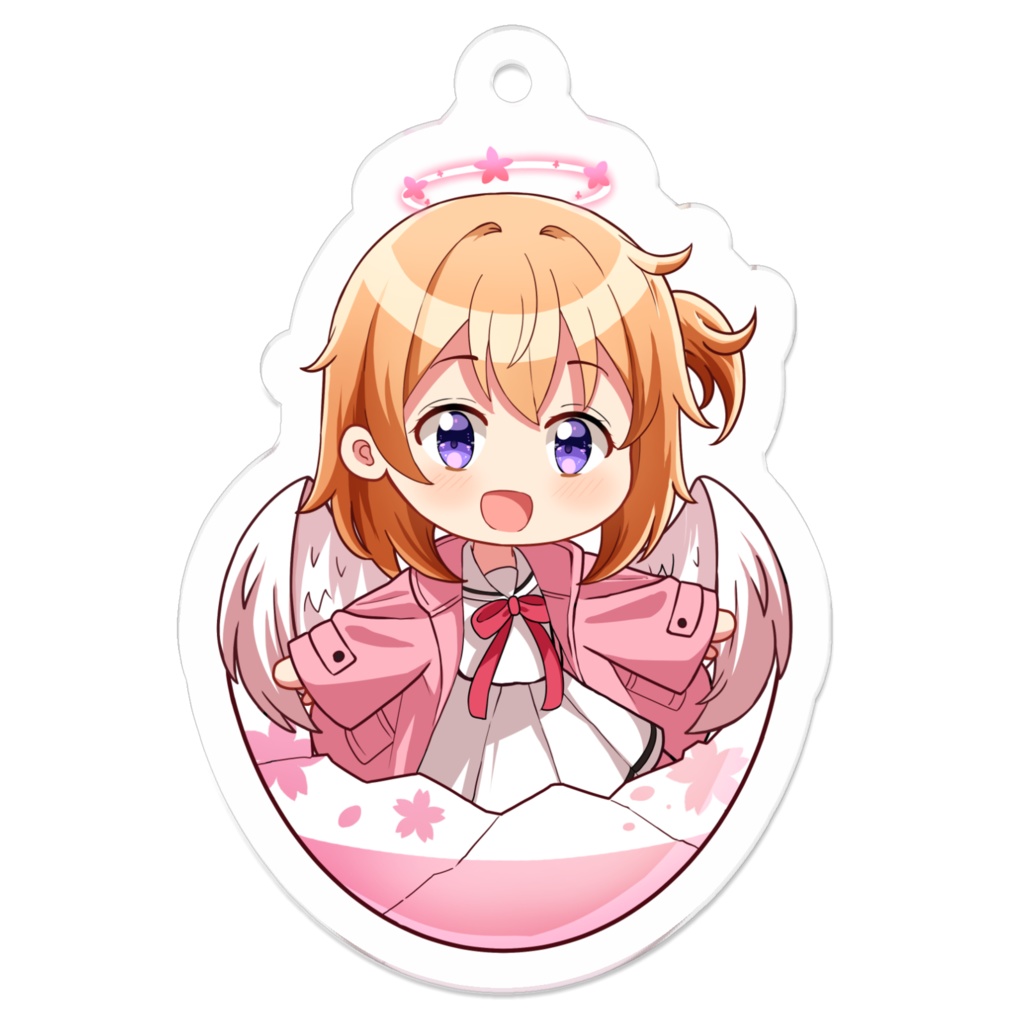 保登 ココア-Blue bird Keychain