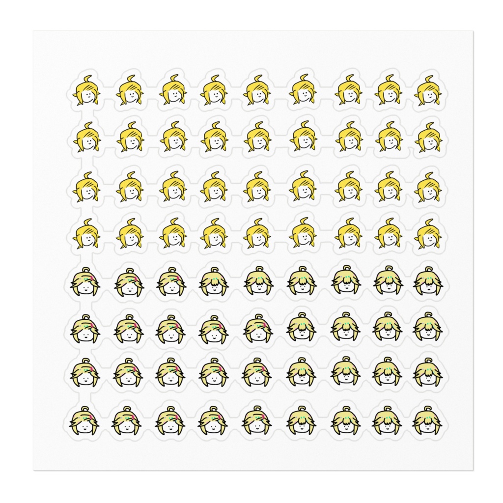 ショチョリンステッカー