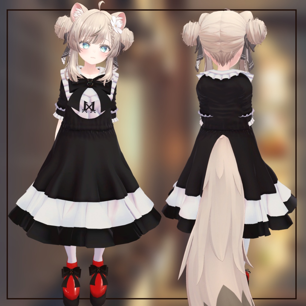 【 マヌカ 専用衣装】Girly Heart Frills