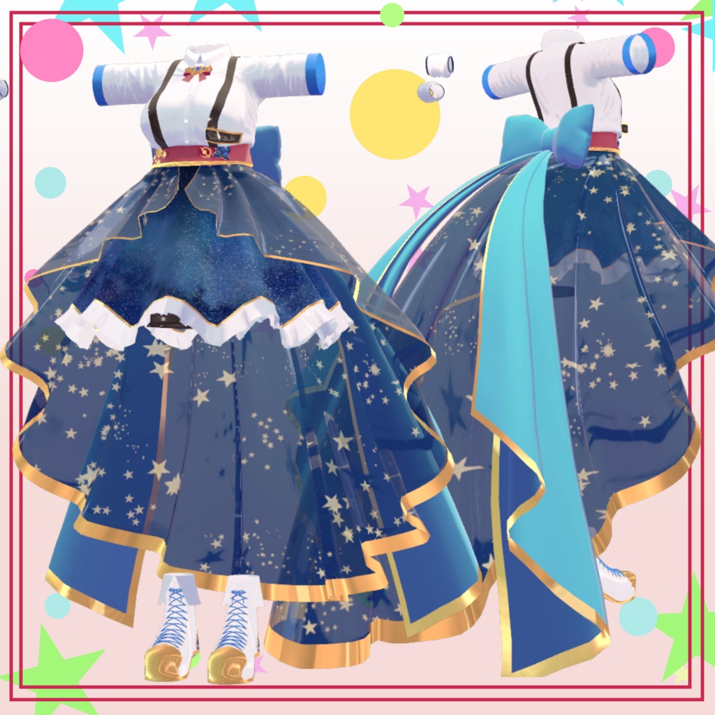 【VRC衣装】Stella Veil