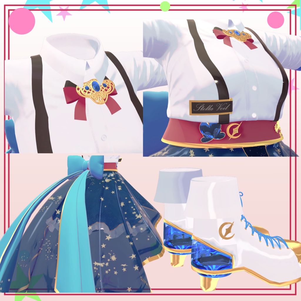 【VRC衣装】Stella Veil