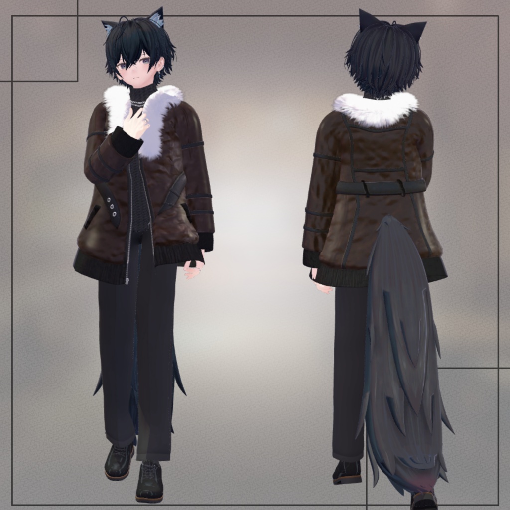 オリジナル3Dモデル「カイル」-Kyle-