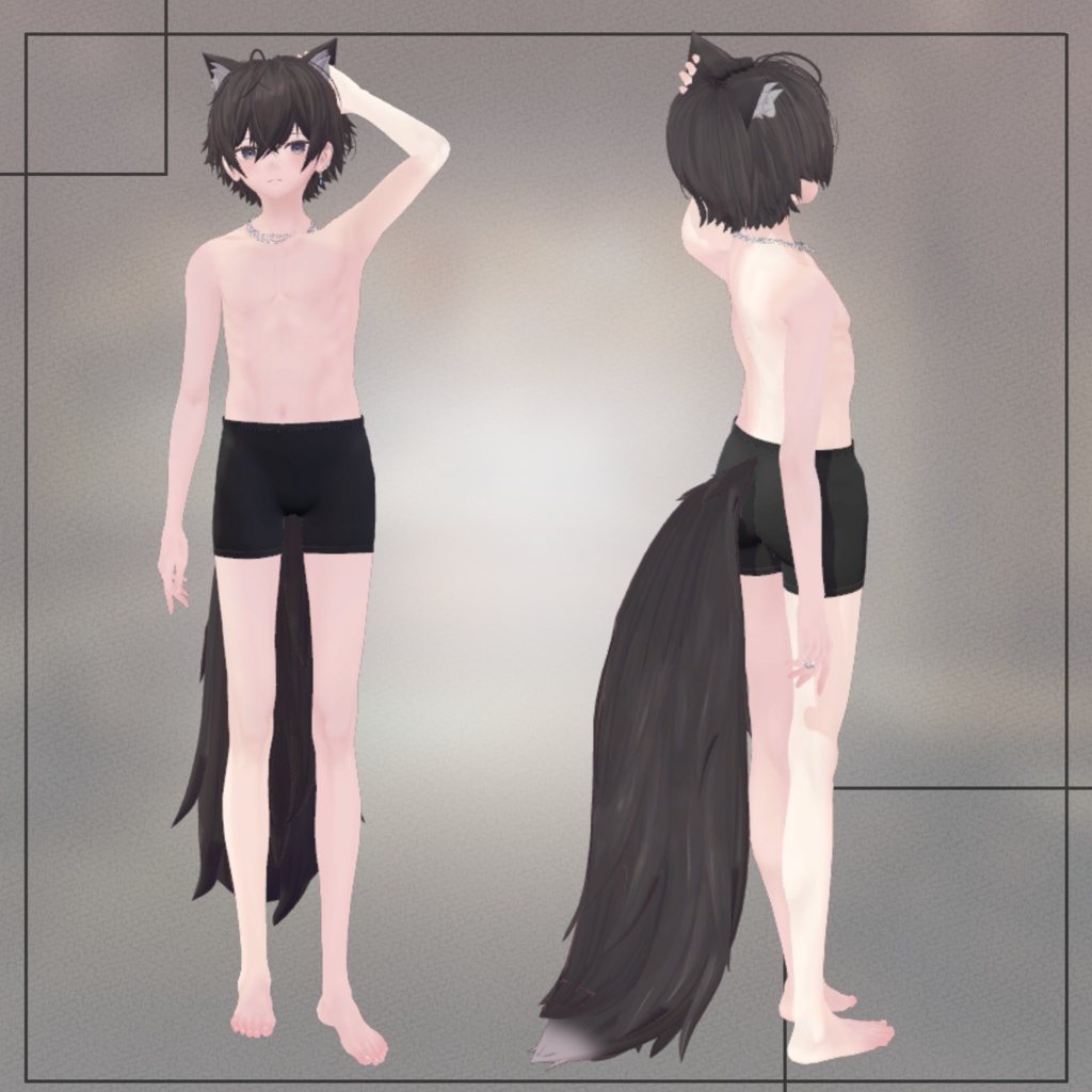 オリジナル3Dモデル「カイル」-Kyle-