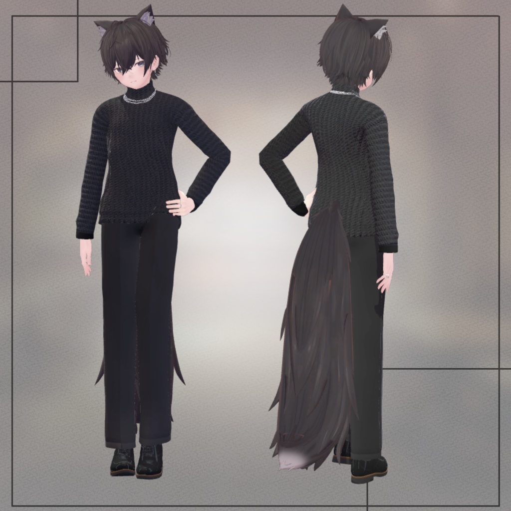 オリジナル3Dモデル「カイル」-Kyle-