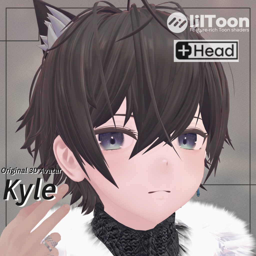 オリジナル3Dモデル「カイル」-Kyle-