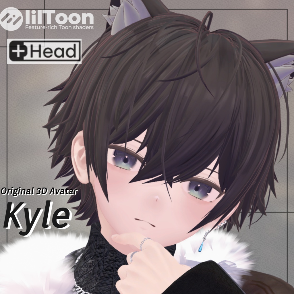 オリジナル3Dモデル「カイル」-Kyle-