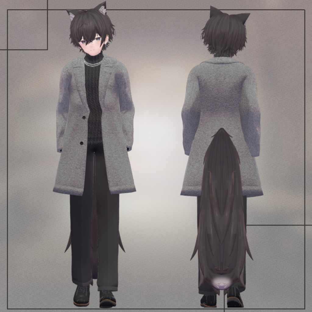 オリジナル3Dモデル「カイル」-Kyle-