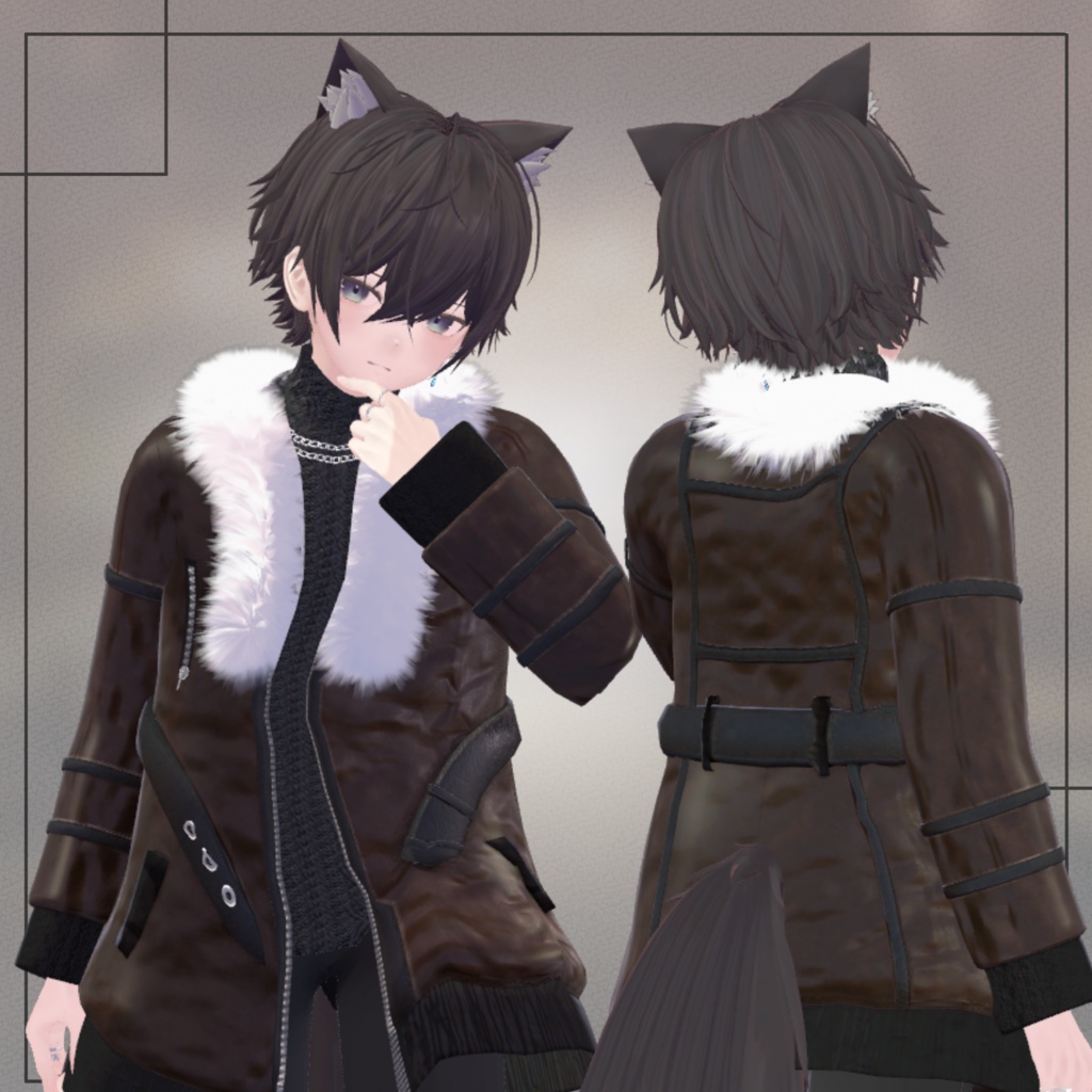 オリジナル3Dモデル「カイル」-Kyle-