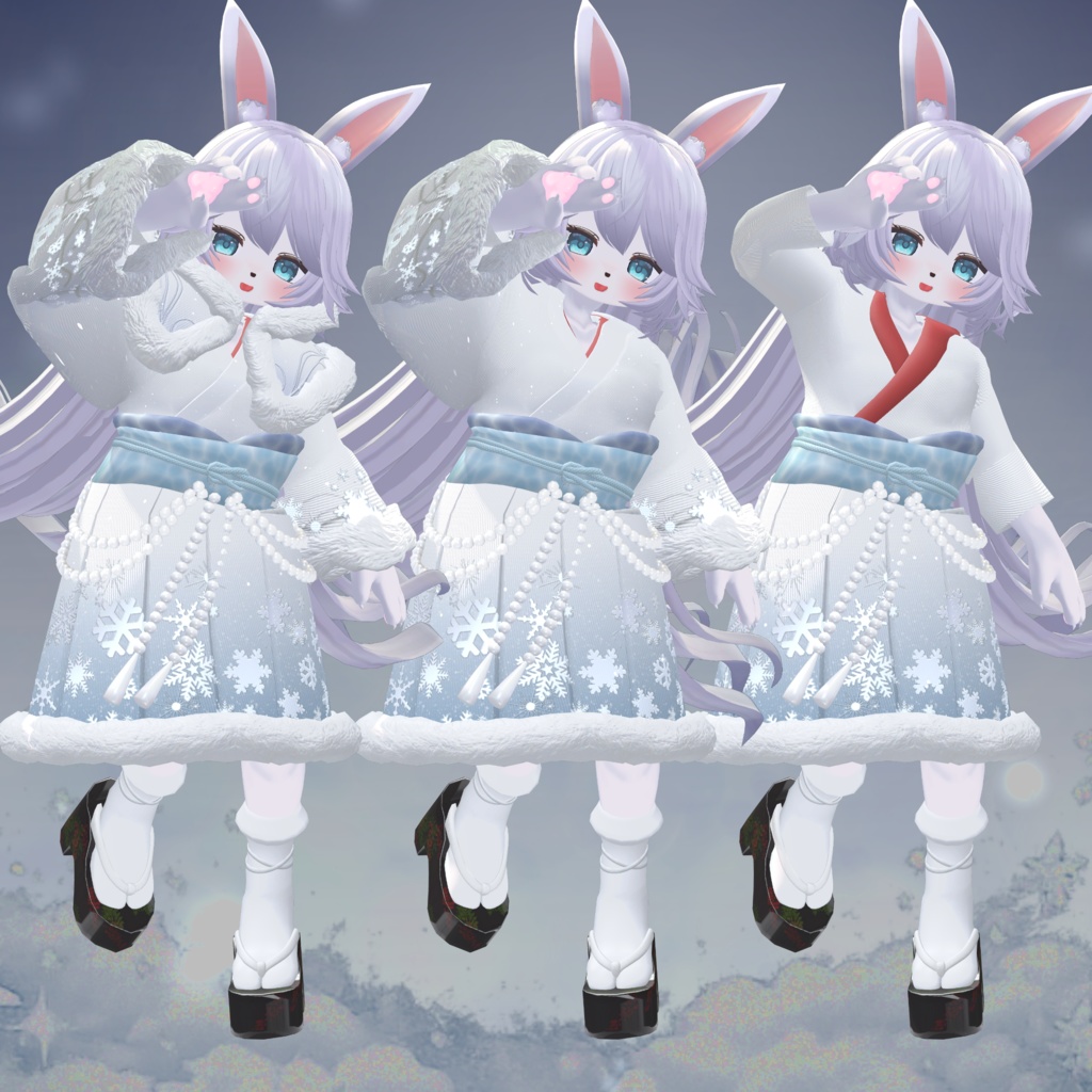 オリジナル3Dモデル「セツナ」-Setsuna-