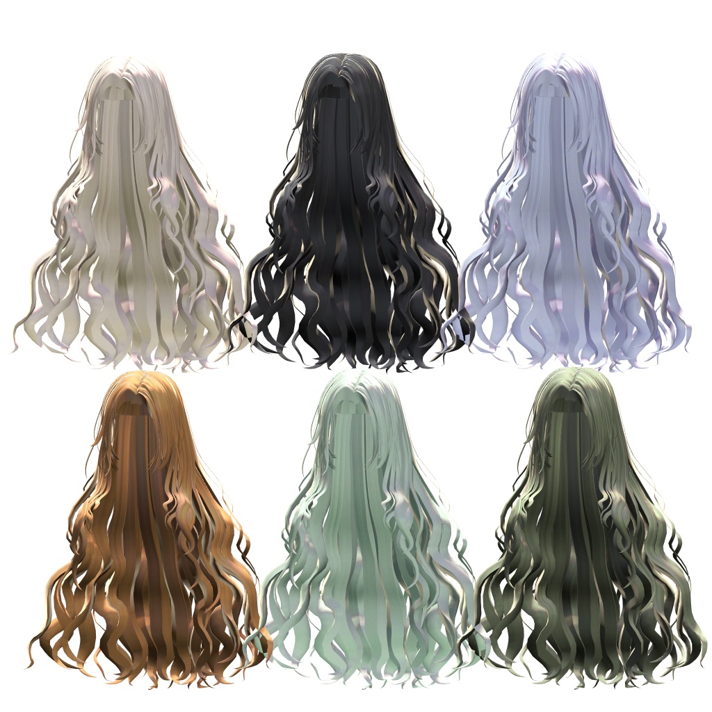 【300円セール中!】8アバター対応 Asymmetry Longwave